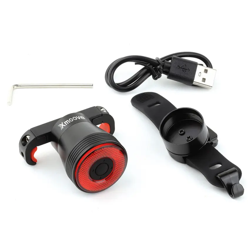 Éclairage arrière vélo rechargeable