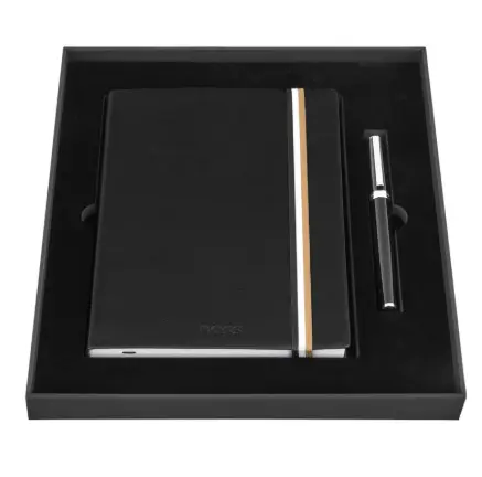 [HPHP254A] Parure HUGO BOSS (stylo plume & carnet A5)