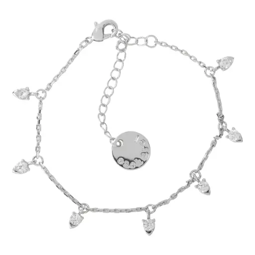 [CJB220B] Bracelet Odeon Silver