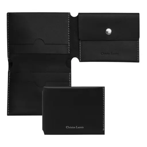 [LLM314A] Portefeuille porte-monnaie Alter Black