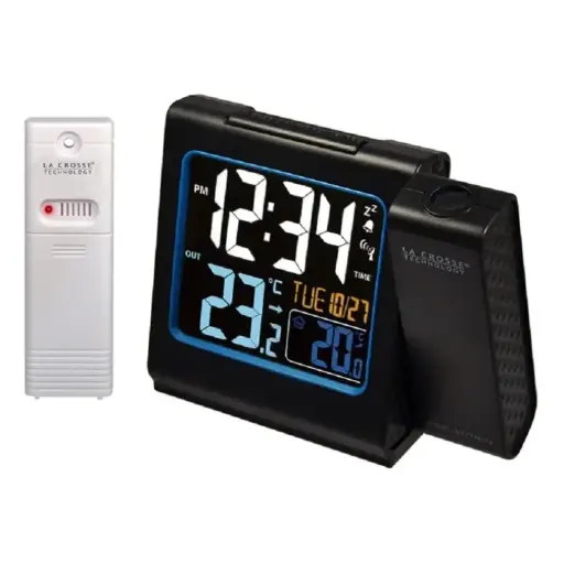 [WT522-BLA] Radio réveil piloté avec projection